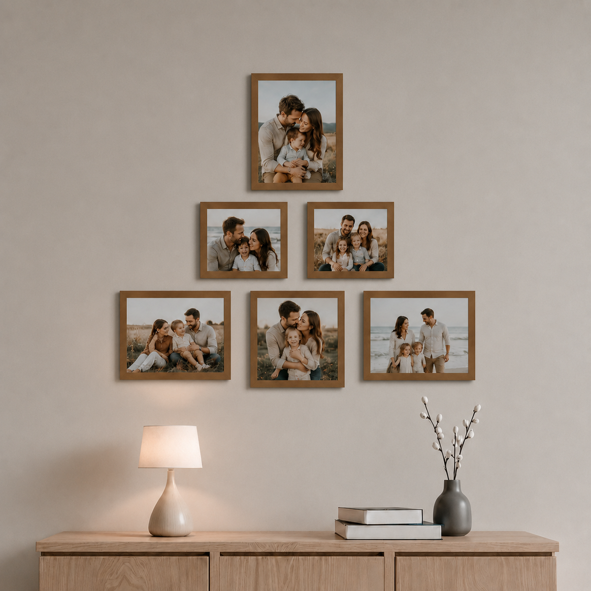 Galery wall medianas