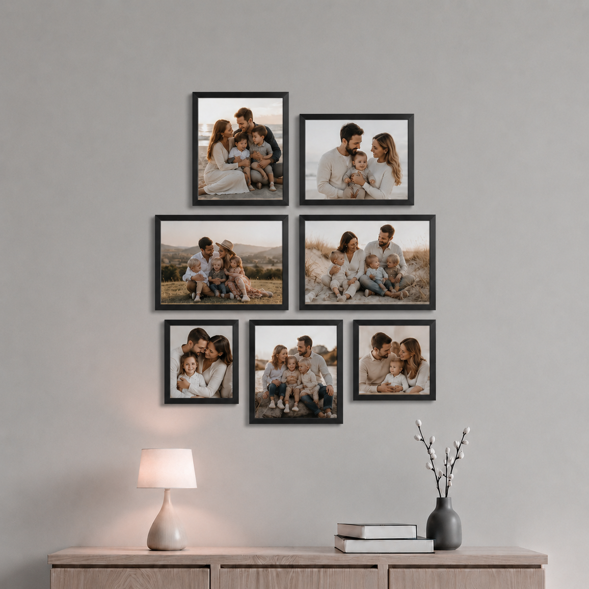 Galery wall medianas