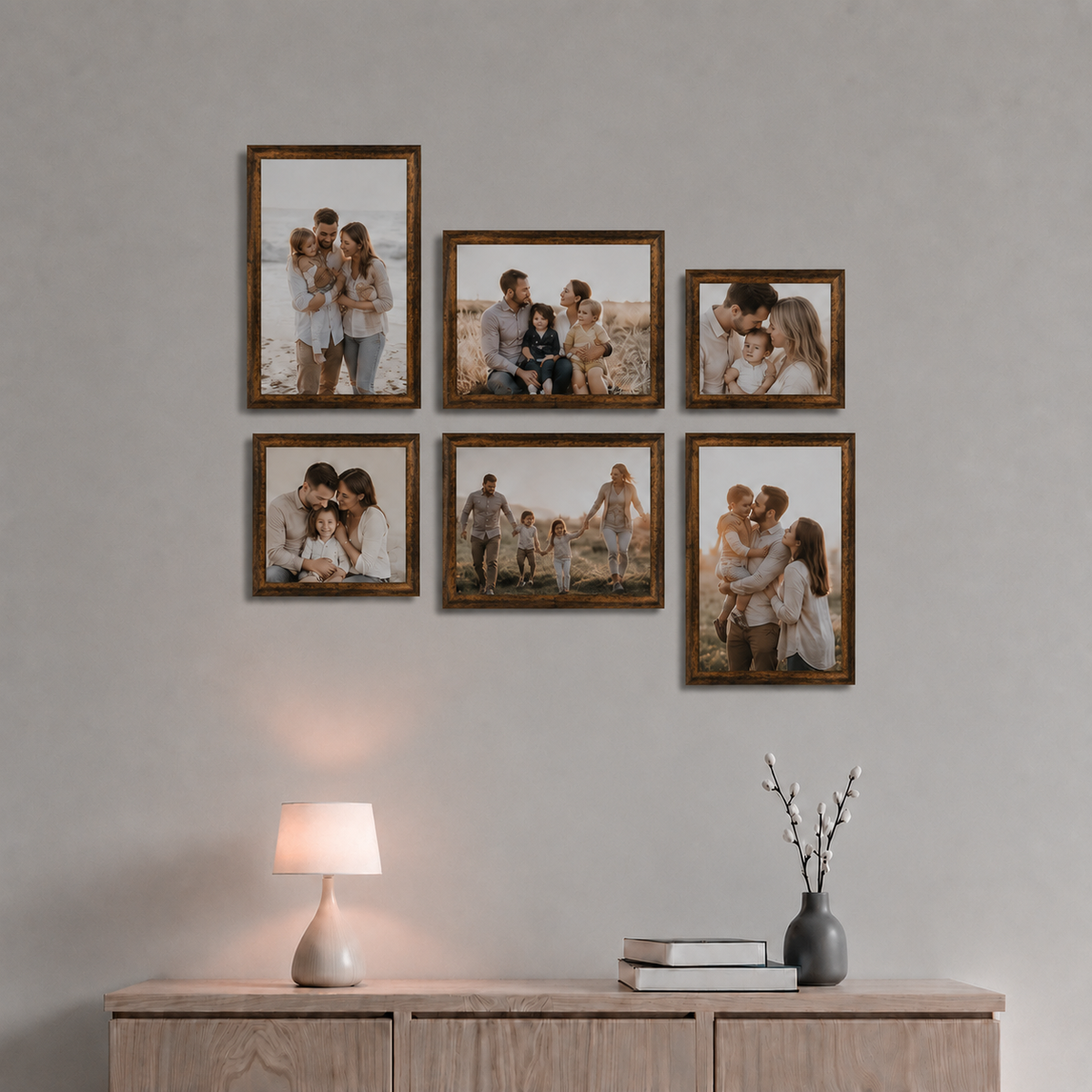 Galery wall medianas
