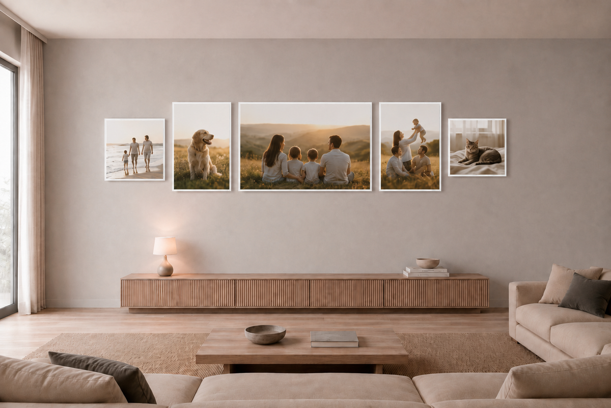 Galery wall medianas