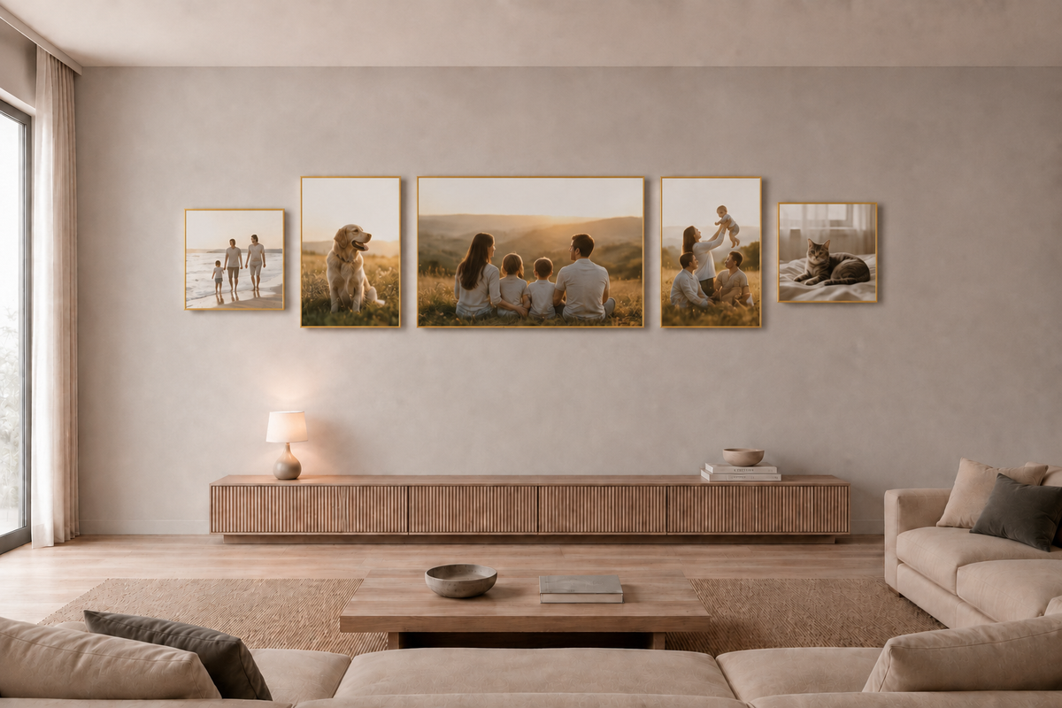 Galery wall medianas