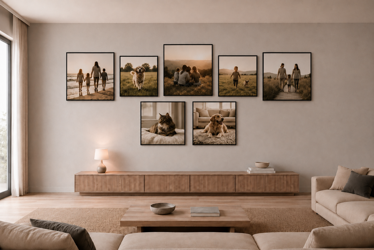 Galery wall medianas