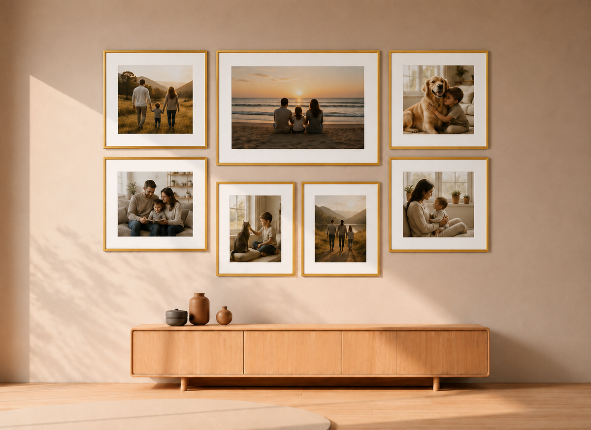 Galery wall medianas