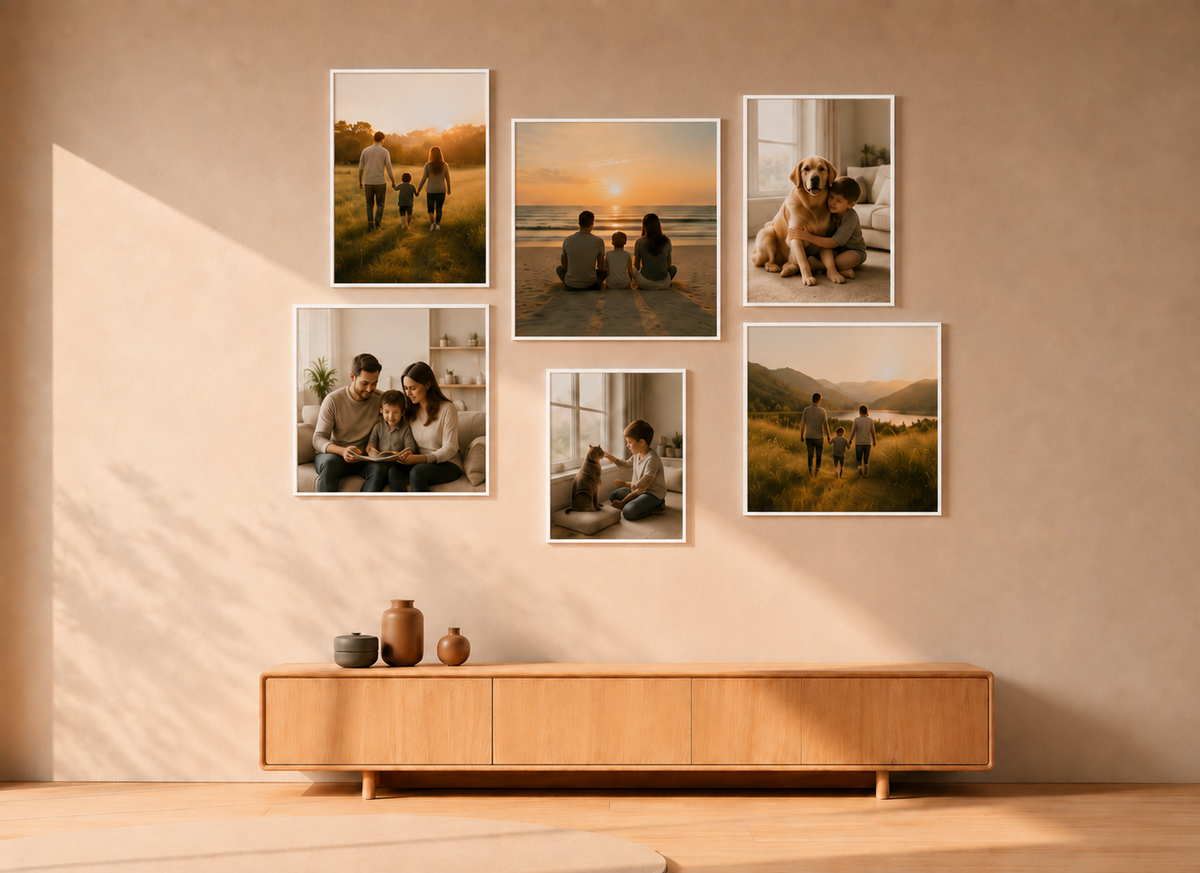 Galery wall medianas