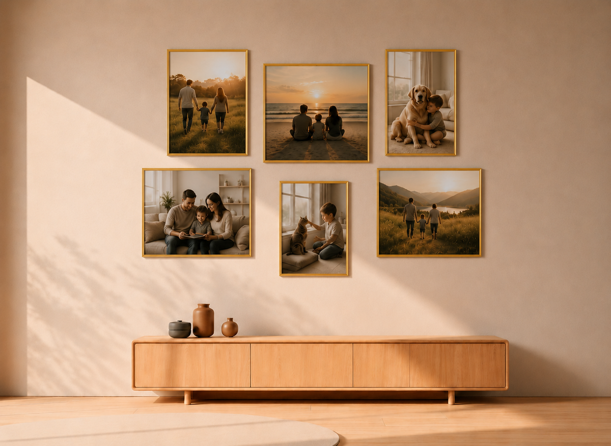 Galery wall medianas
