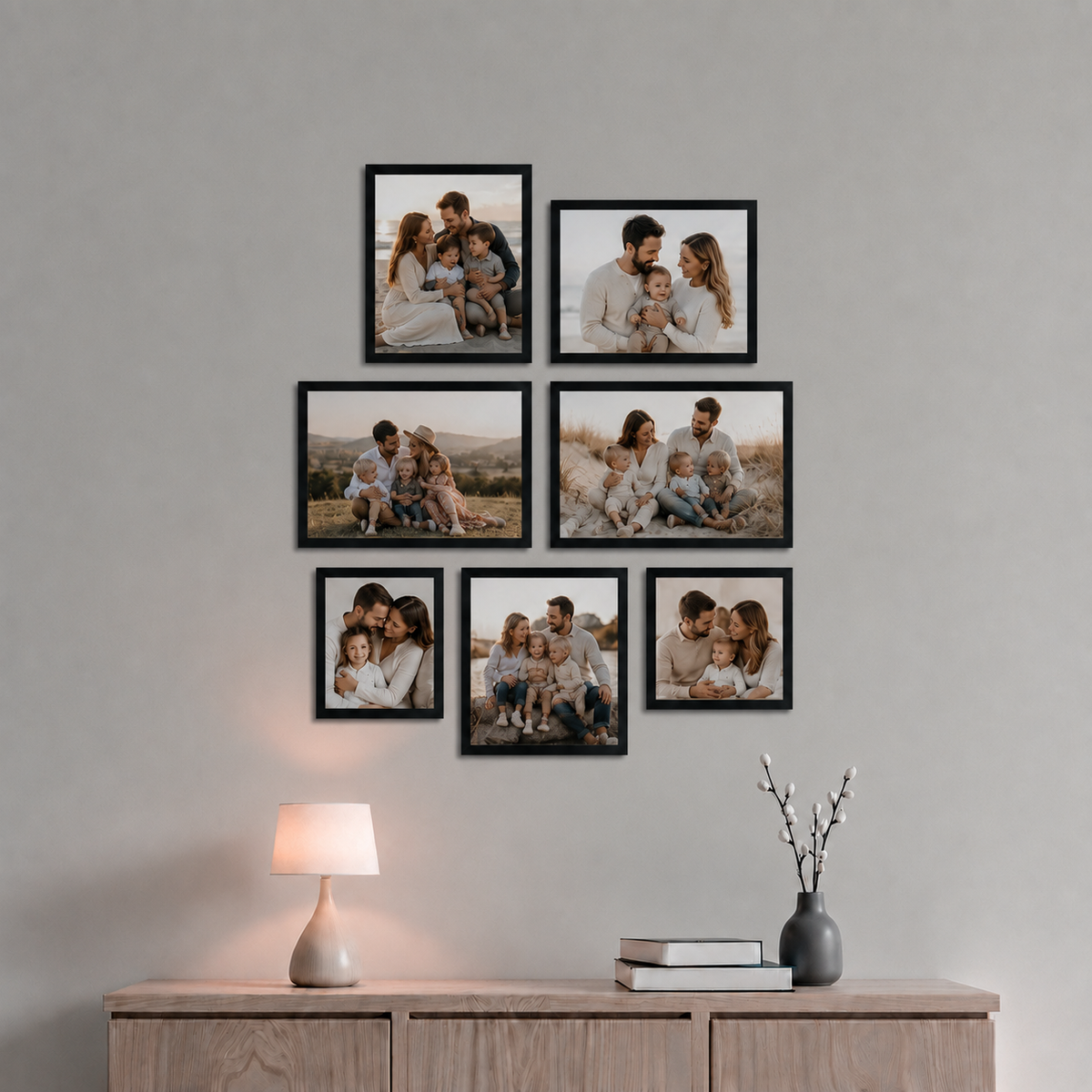 Galery wall medianas