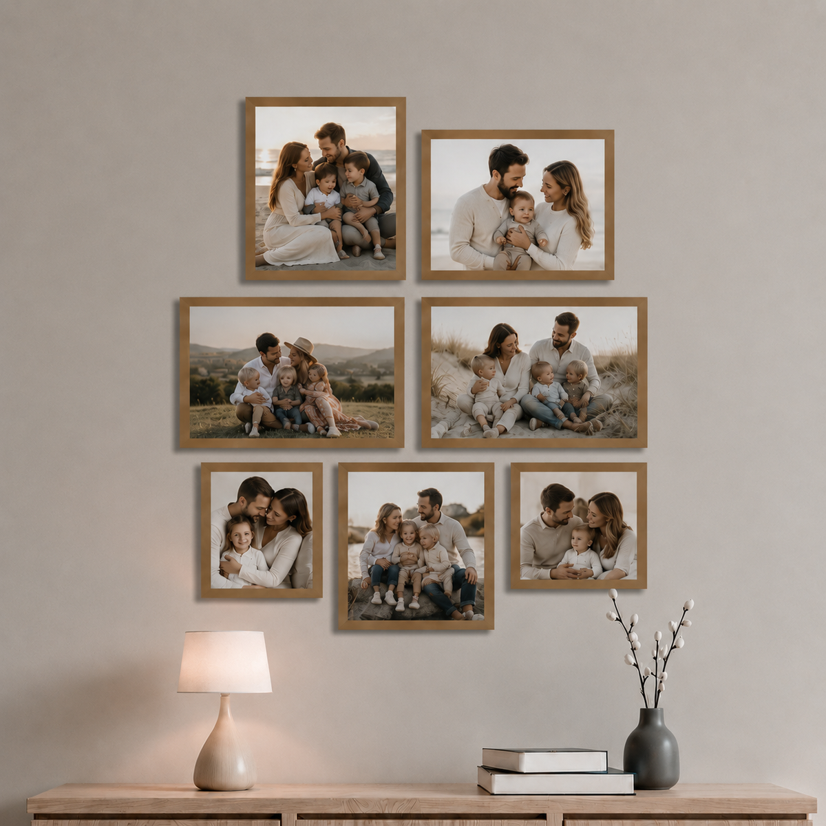 Galery wall medianas