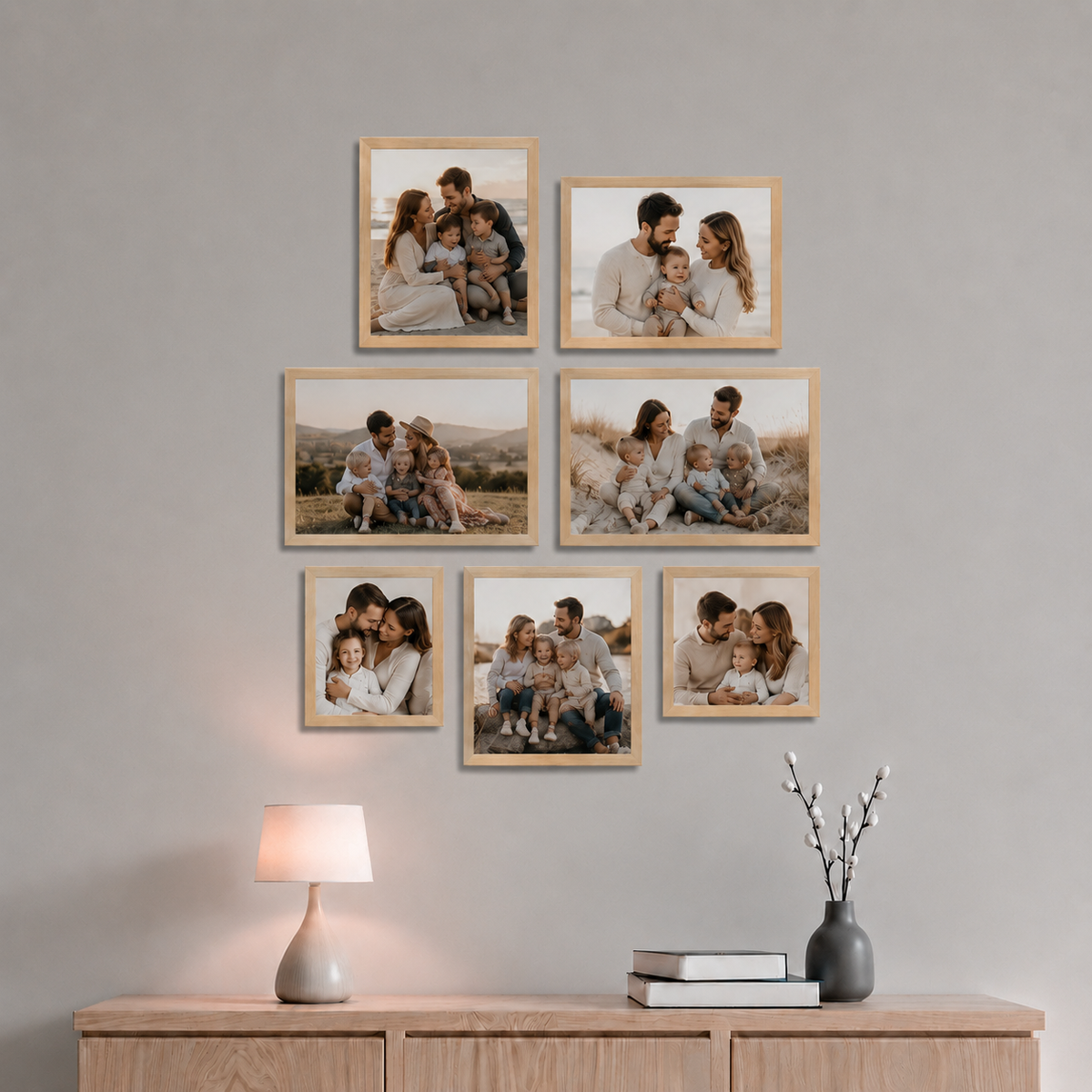Galery wall medianas