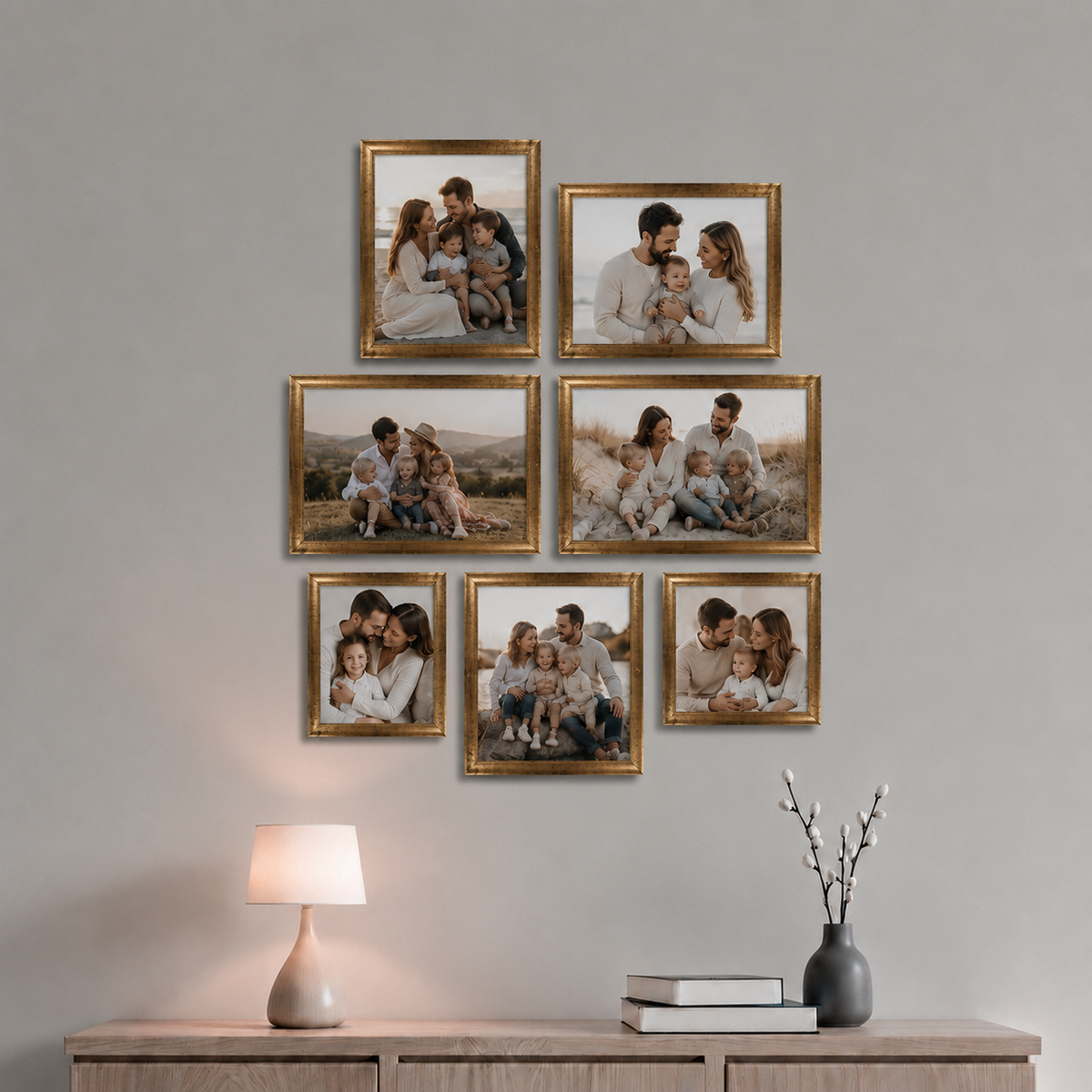 Galery wall medianas
