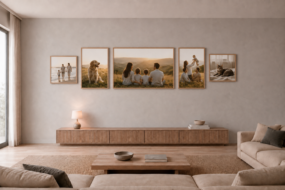 Galery wall medianas