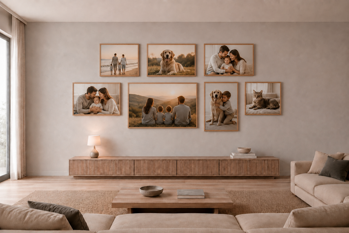 Galery wall medianas