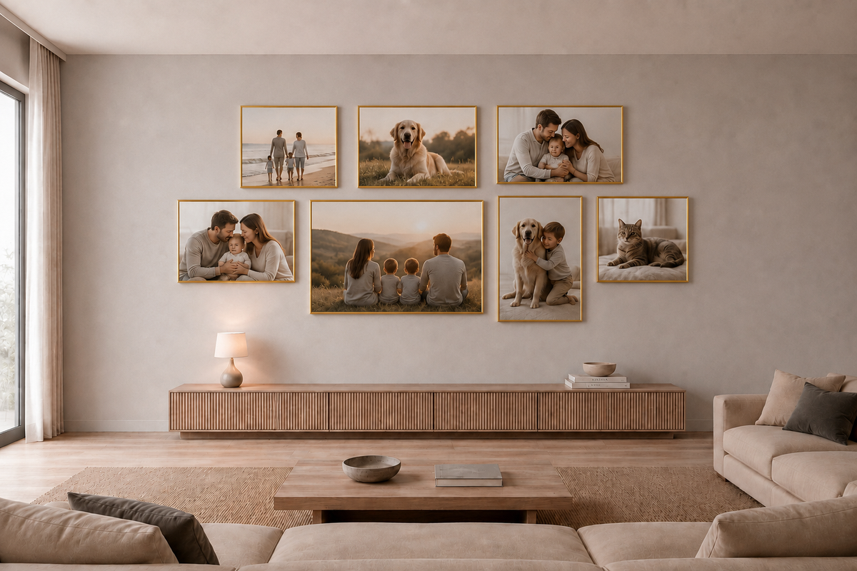 Galery wall medianas