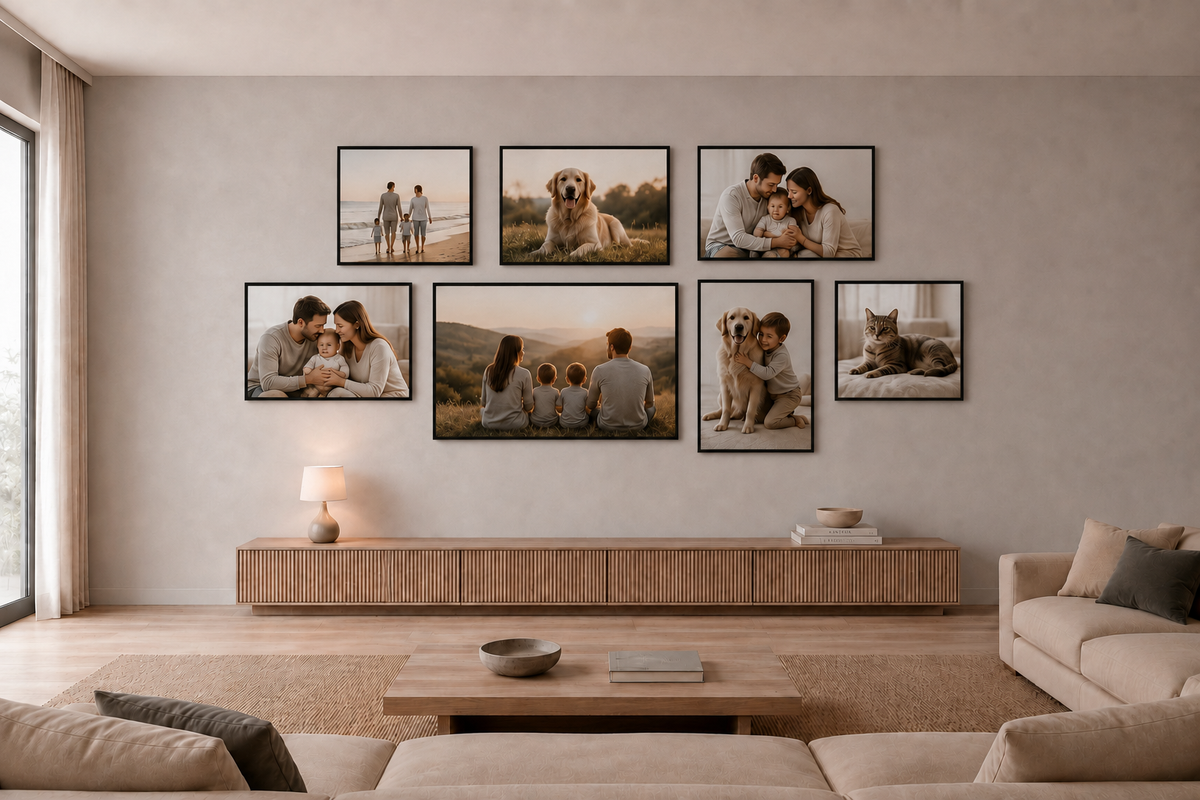 Galery wall medianas