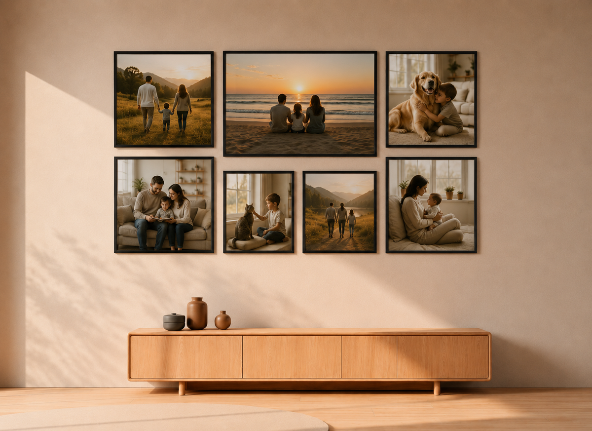 Galery wall medianas
