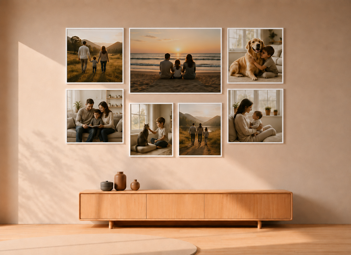 Galery wall medianas