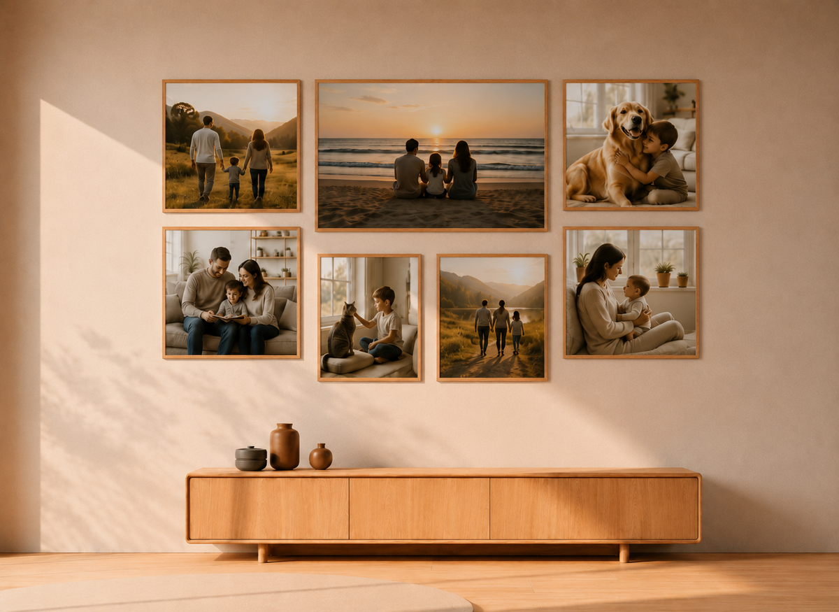 Galery wall medianas