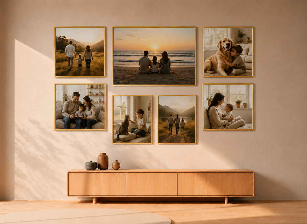 Galery wall medianas